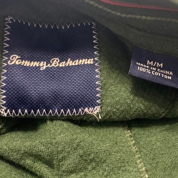 Tommy Bahama Sweater Mens Medium Green - Picture 3 of 7